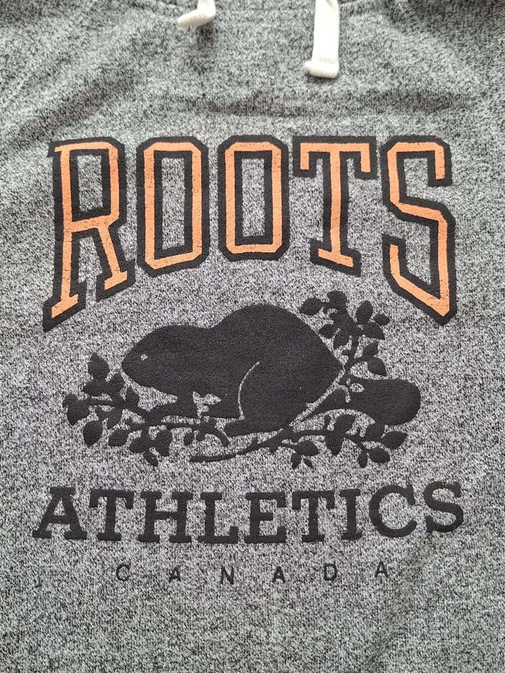 Roots Grey Salt & Pepper Hooded Sweatshirt - Picture 4 of 9
